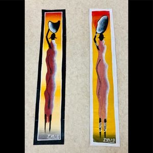 Tinga tinga art oil paint Masai style